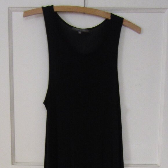 Michael Stars Maxi Dress Black Size M Sleeveless Micro Modal - Picture 7 of 15
